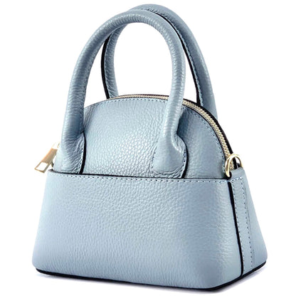 Bellaria Italian Leather Shell Bag - Made In Italy