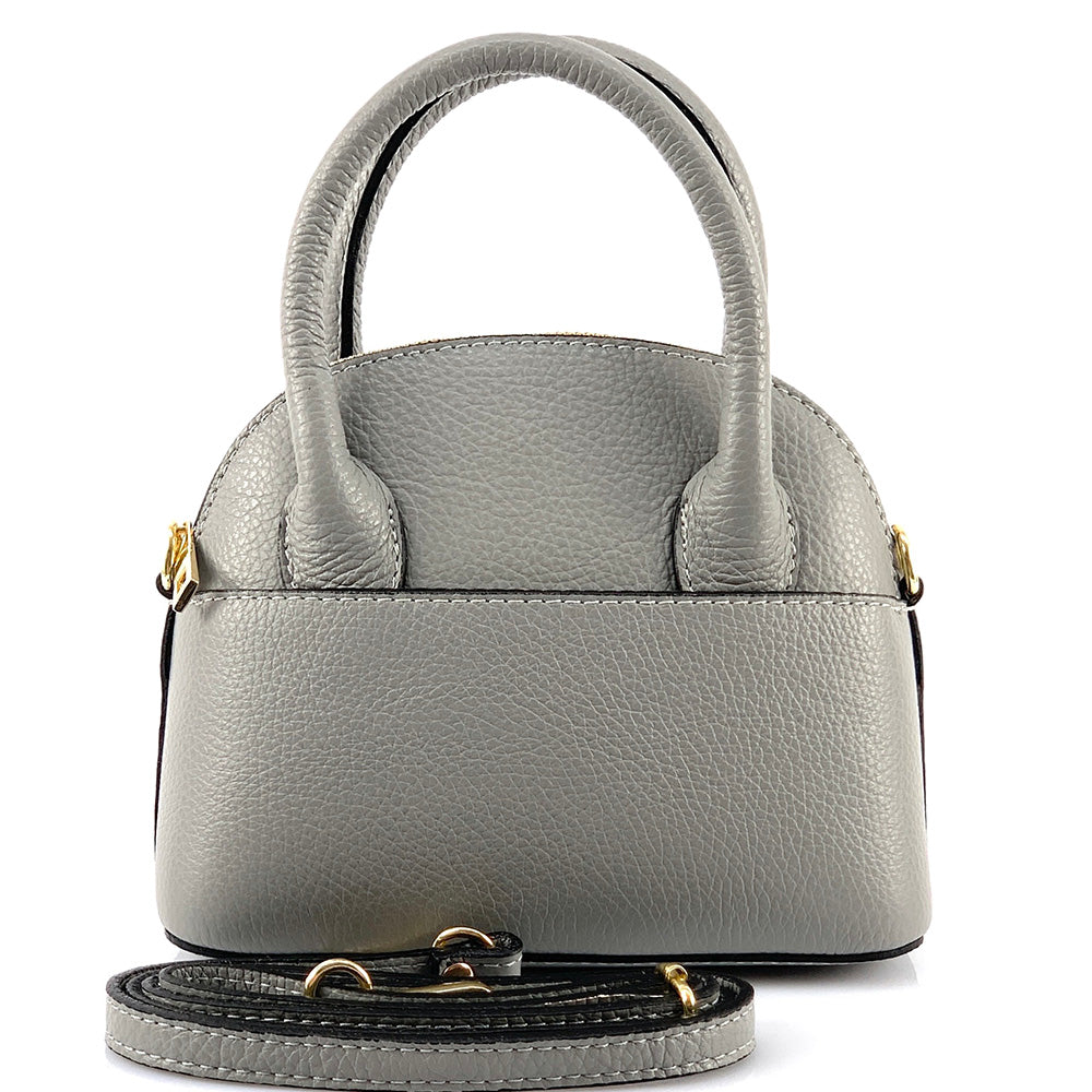 Bellaria Italian Leather Shell Bag - Made In Italy