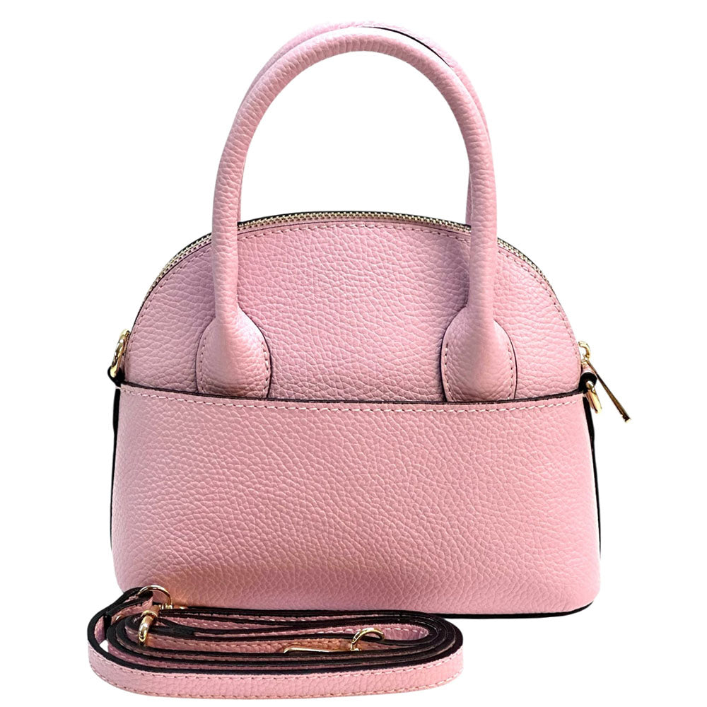 Bellaria Italian Leather Shell Bag - Made In Italy