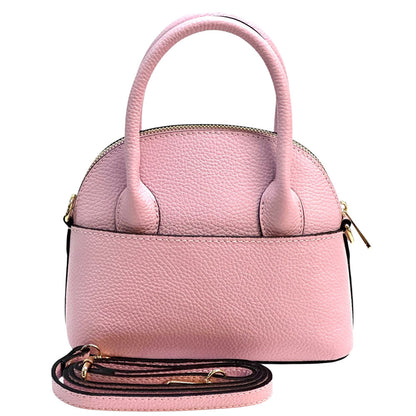 Bellaria Italian Leather Shell Bag - Made In Italy