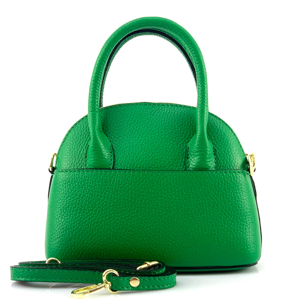 Bellaria Italian Leather Shell Bag - Made In Italy