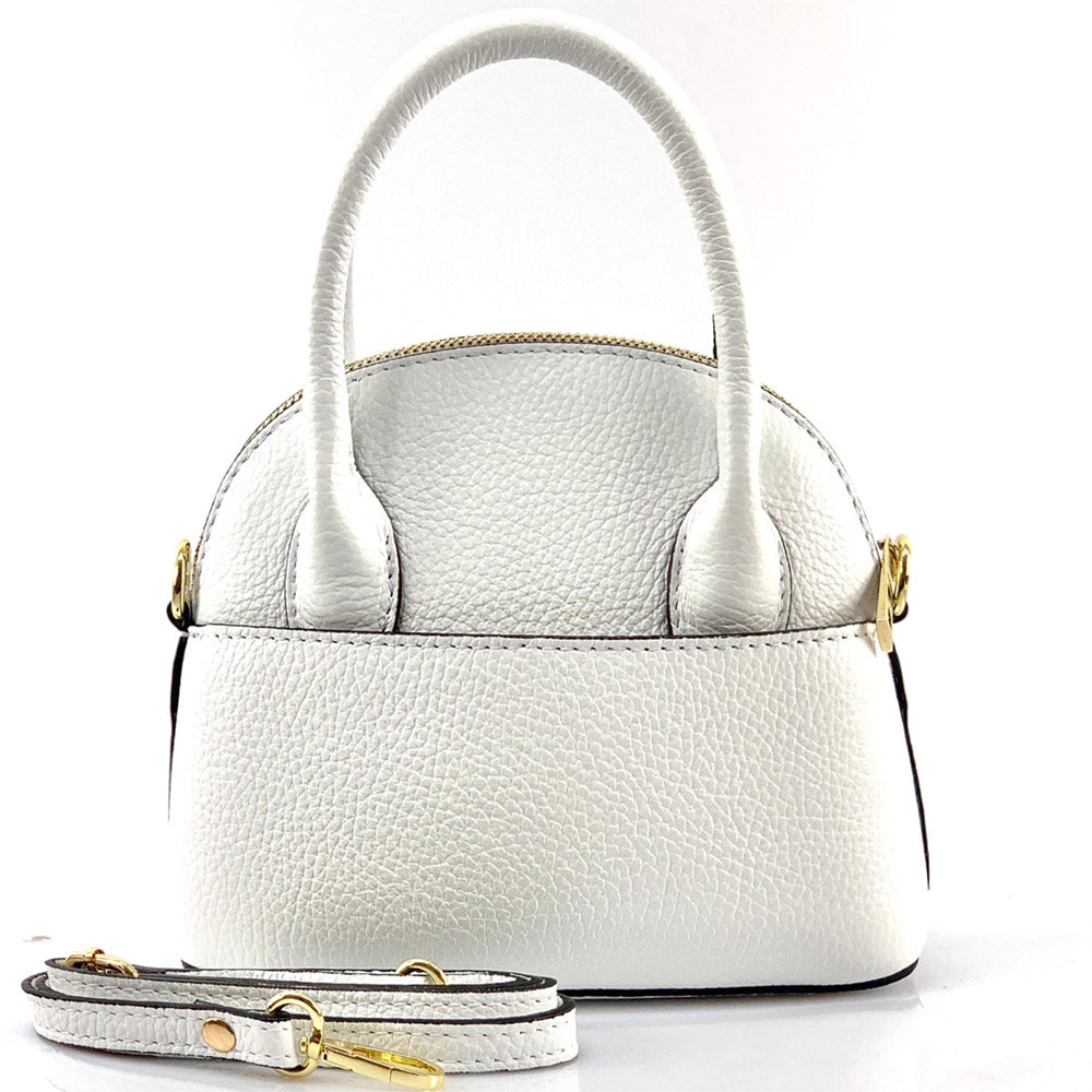 Bellaria Italian Leather Shell Bag - Made In Italy