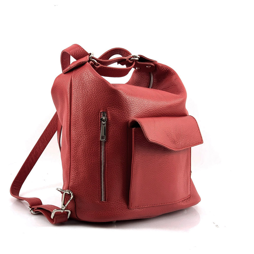 Lidia leather shoulder bag - Made In Italy