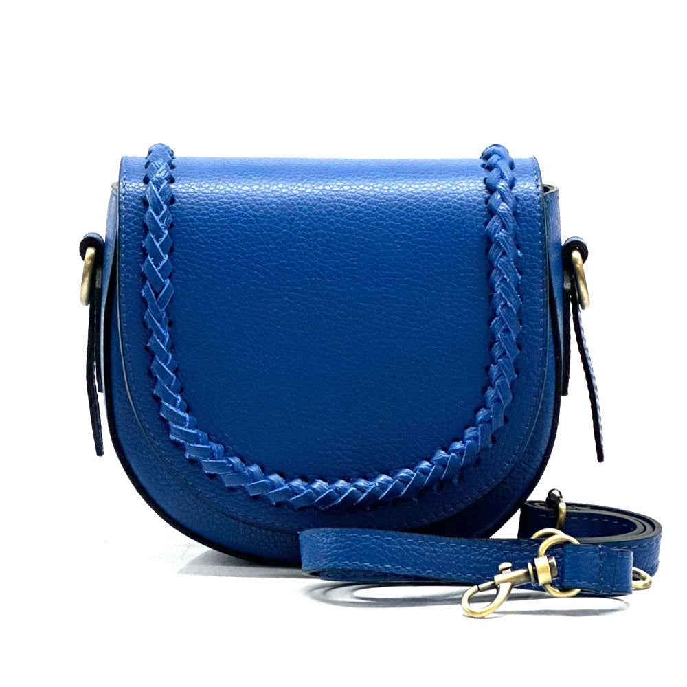 Cecilia leather cross-body bag - Made In Italy
