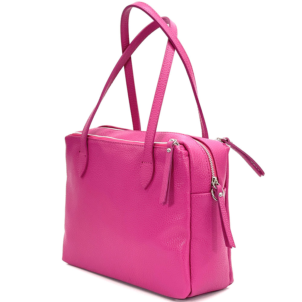 Annabella Leather Handbag - Made In Italy