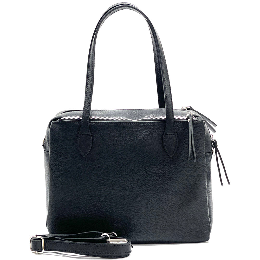 Annabella Leather Handbag - Made In Italy