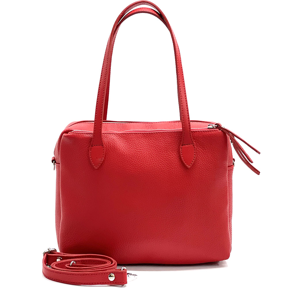 Annabella Leather Handbag - Made In Italy