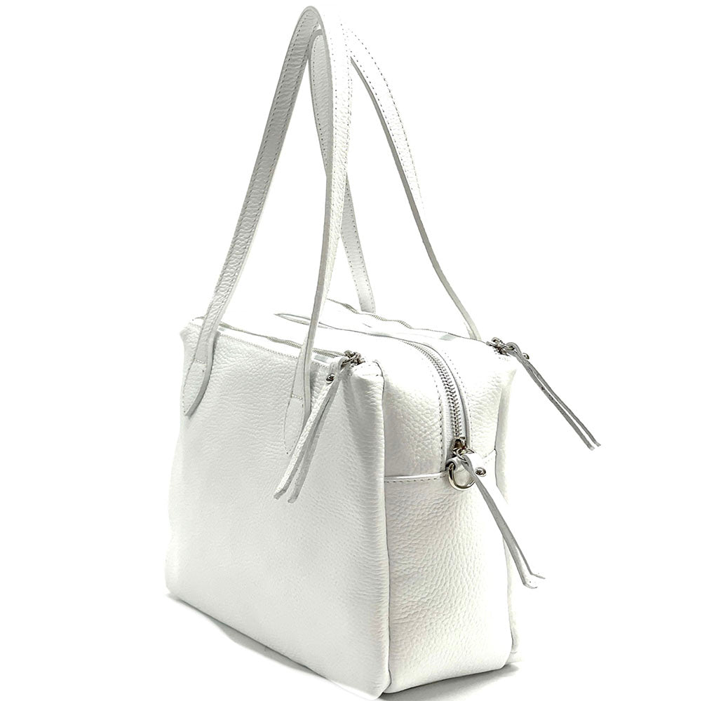 Annabella Leather Handbag - Made In Italy