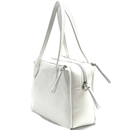 Annabella Leather Handbag - Made In Italy