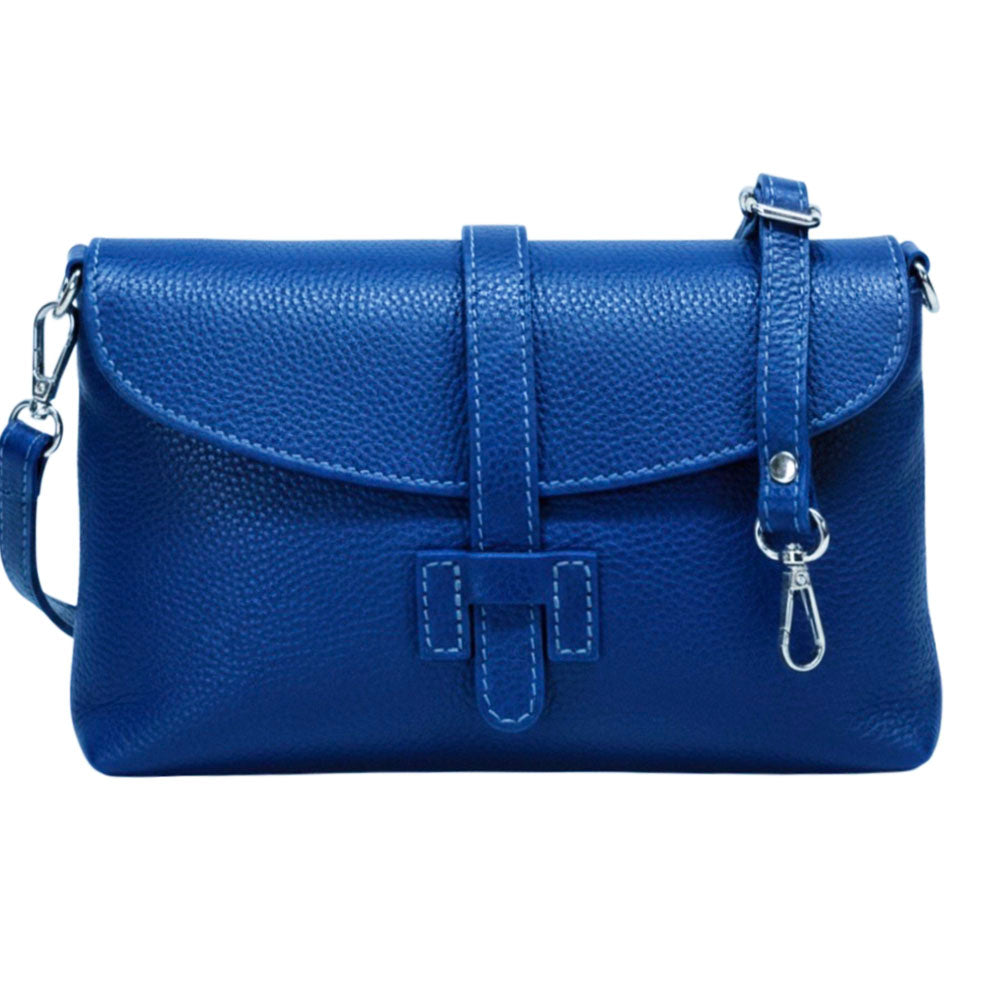 Giorgia leather clutch - 100% genuine Italian leather- made in Italy