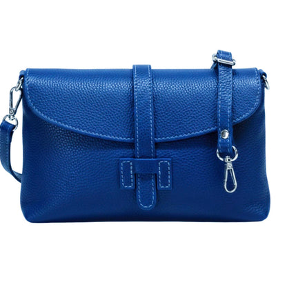 Giorgia leather clutch - 100% genuine Italian leather- made in Italy