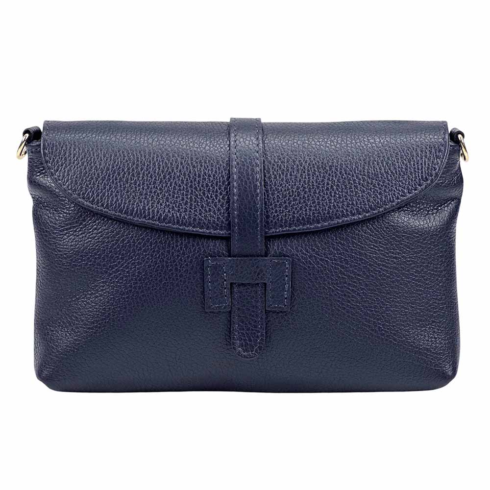 Giorgia leather clutch - 100% genuine Italian leather- made in Italy