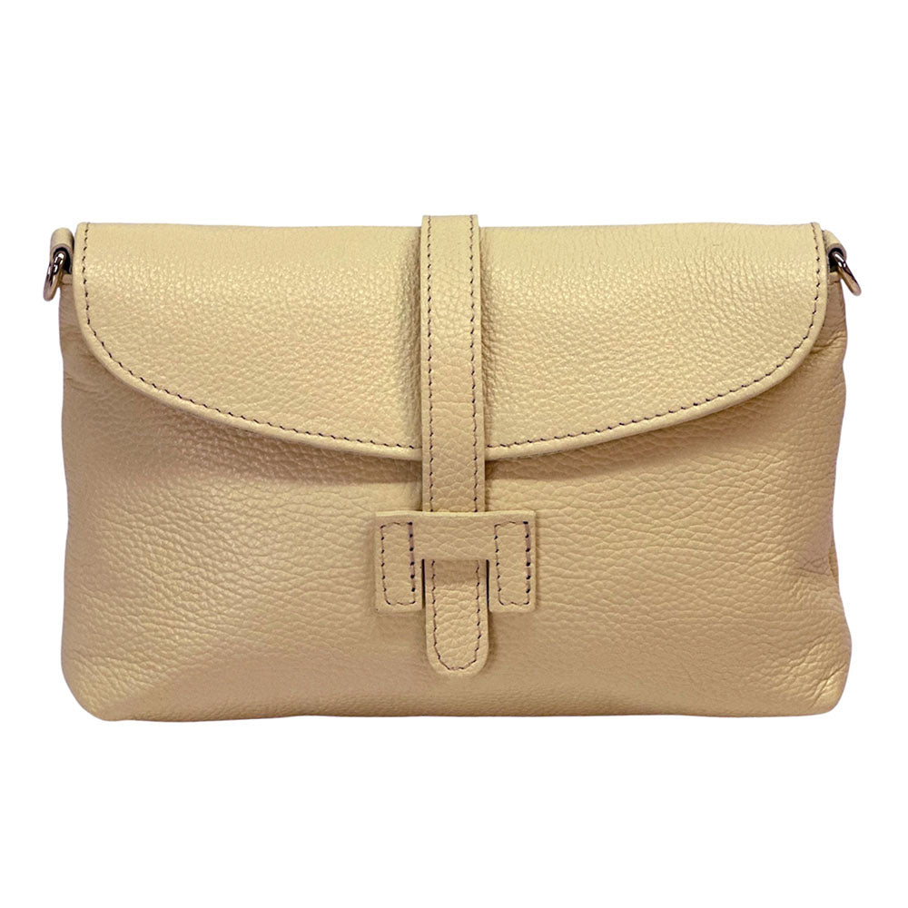 Giorgia leather clutch - 100% genuine Italian leather- made in Italy