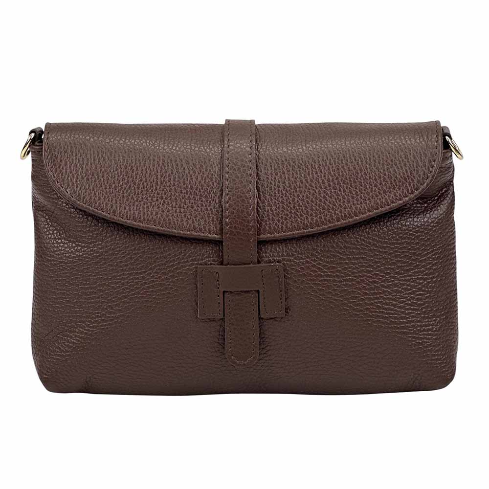 Giorgia leather clutch - 100% genuine Italian leather- made in Italy