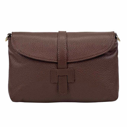 Giorgia leather clutch - 100% genuine Italian leather- made in Italy