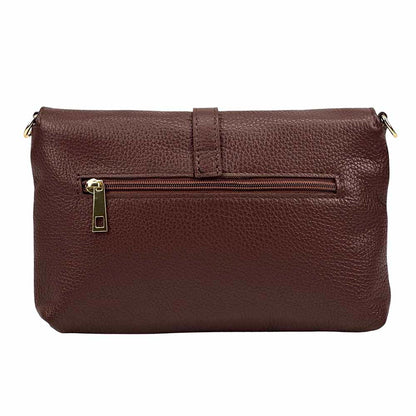 Giorgia leather clutch - 100% genuine Italian leather- made in Italy