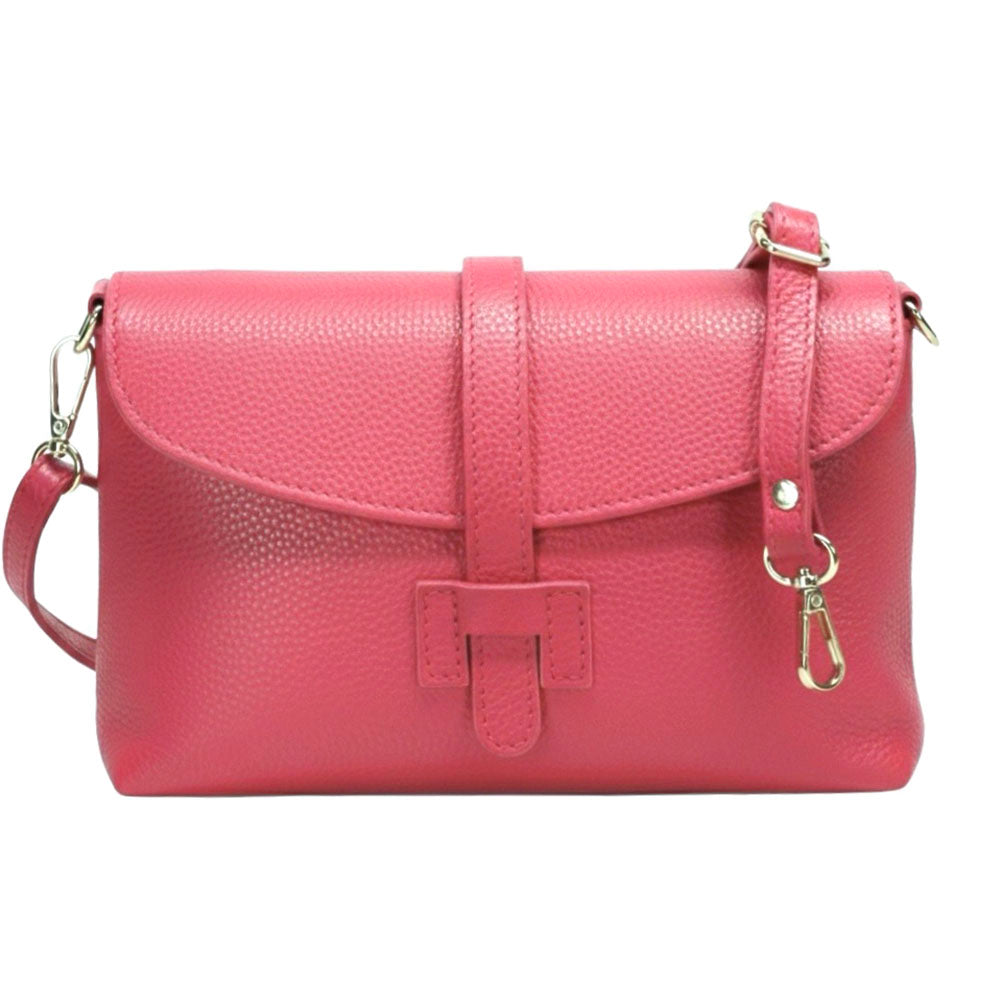 Giorgia leather clutch - 100% genuine Italian leather- made in Italy