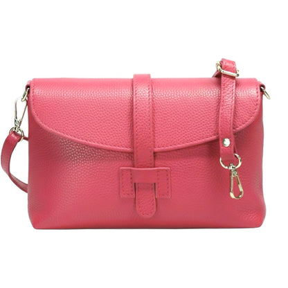Giorgia leather clutch - 100% genuine Italian leather- made in Italy