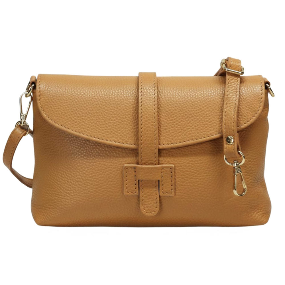 Giorgia leather clutch - 100% genuine Italian leather- made in Italy