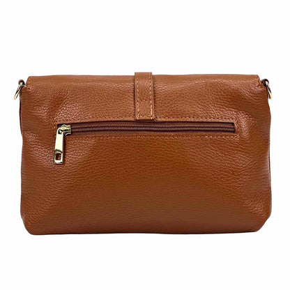 Giorgia leather clutch - 100% genuine Italian leather- made in Italy
