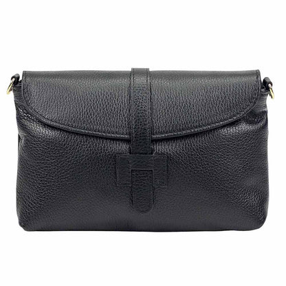 Giorgia leather clutch - 100% genuine Italian leather- made in Italy