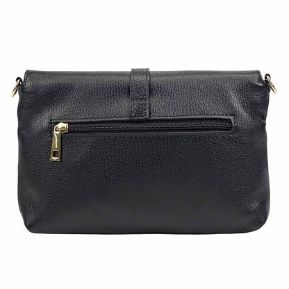 Giorgia leather clutch - 100% genuine Italian leather- made in Italy