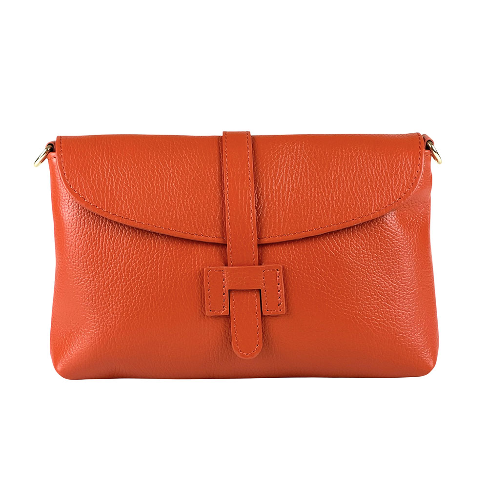 Giorgia leather clutch - 100% genuine Italian leather- made in Italy