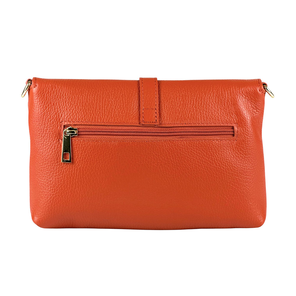 Giorgia leather clutch - 100% genuine Italian leather- made in Italy
