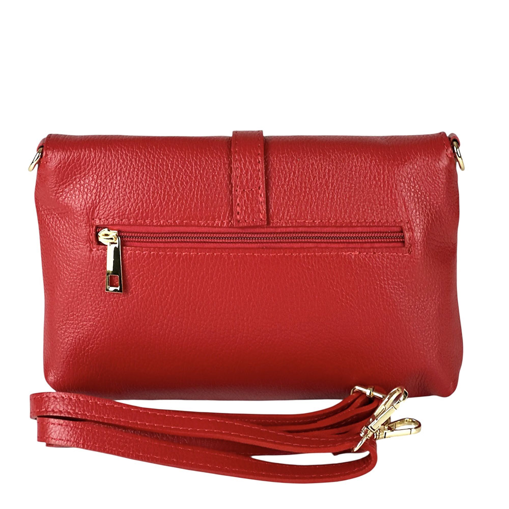Giorgia leather clutch - 100% genuine Italian leather- made in Italy