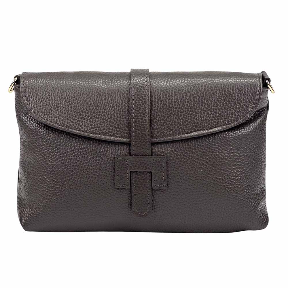 Giorgia leather clutch - 100% genuine Italian leather- made in Italy