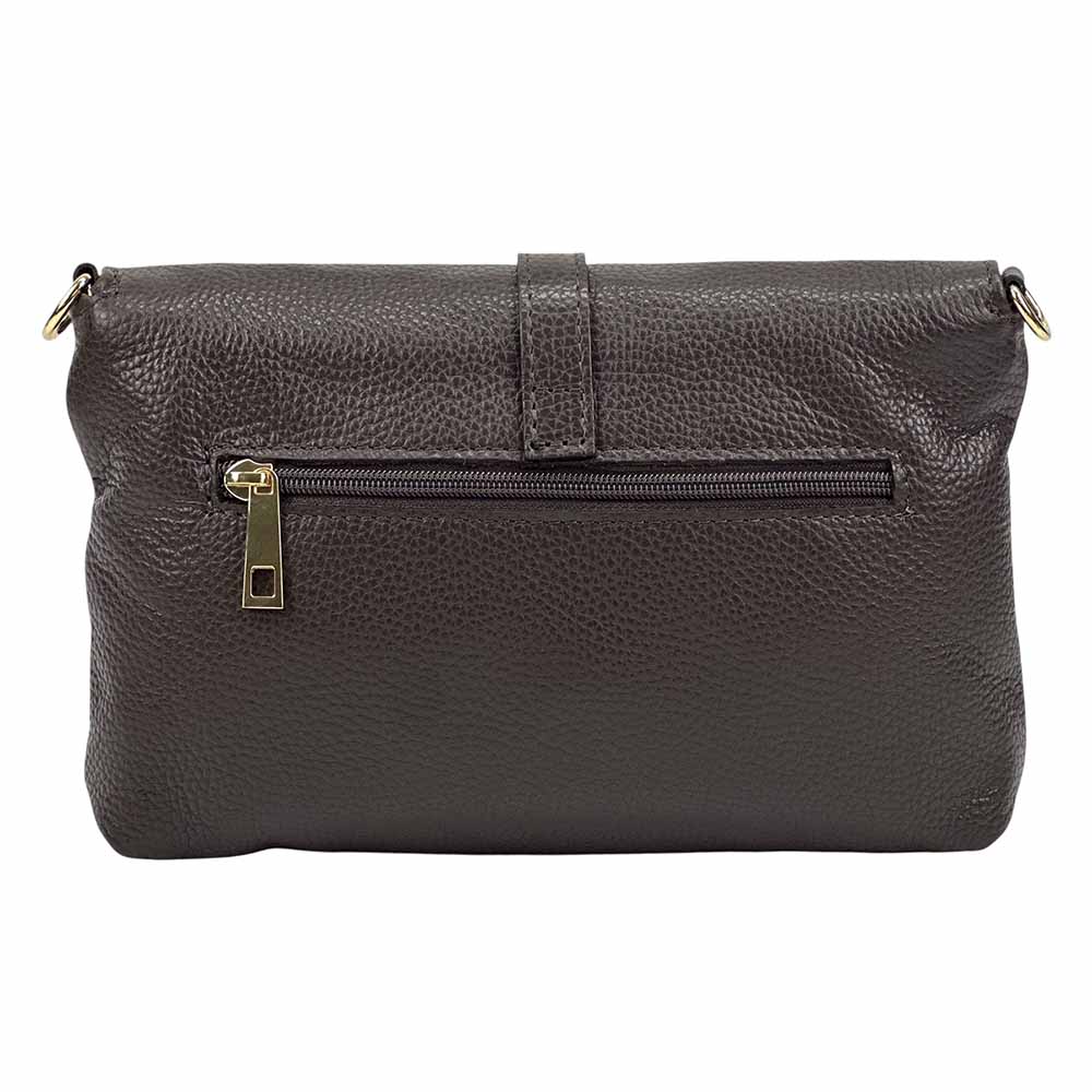 Giorgia leather clutch - 100% genuine Italian leather- made in Italy