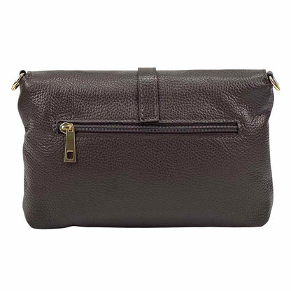 Giorgia leather clutch - 100% genuine Italian leather- made in Italy