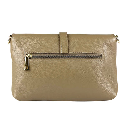 Giorgia leather clutch - 100% genuine Italian leather- made in Italy