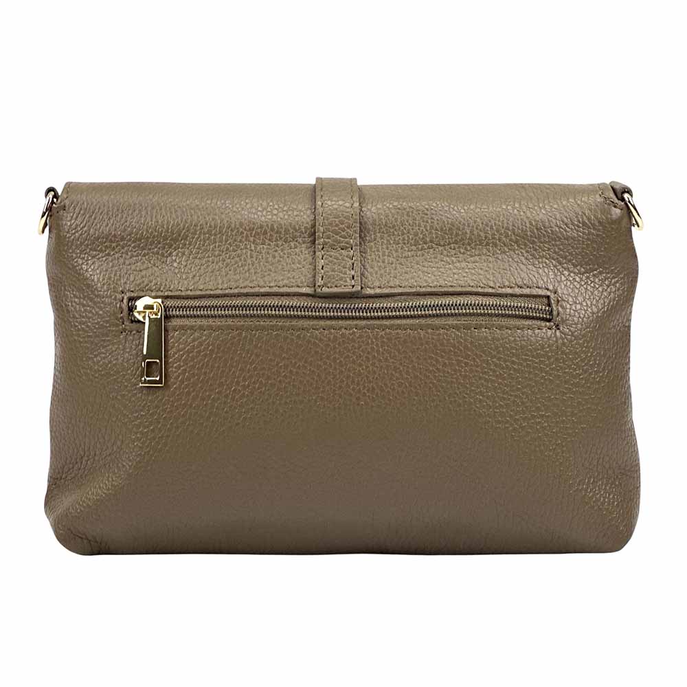 Giorgia leather clutch - 100% genuine Italian leather- made in Italy