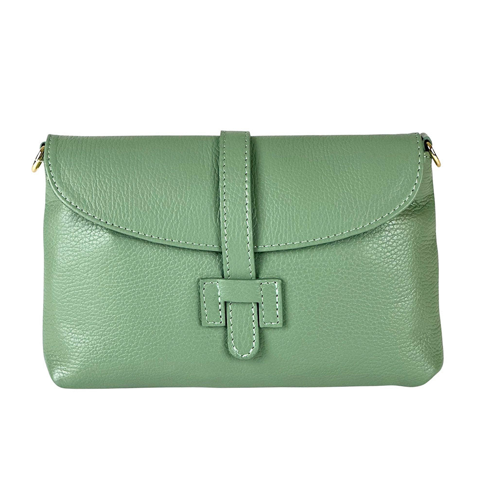 Giorgia leather clutch - 100% genuine Italian leather- made in Italy