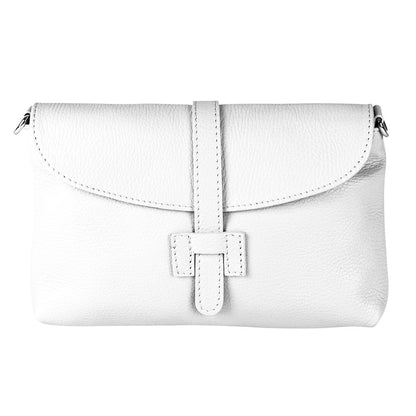 Giorgia leather clutch - 100% genuine Italian leather- made in Italy
