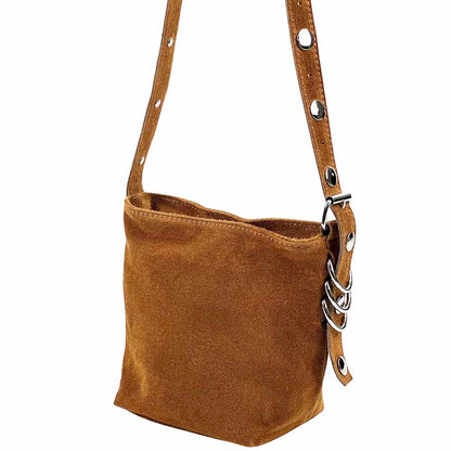 Mia Leather Shoulder Bag - Made In Italy