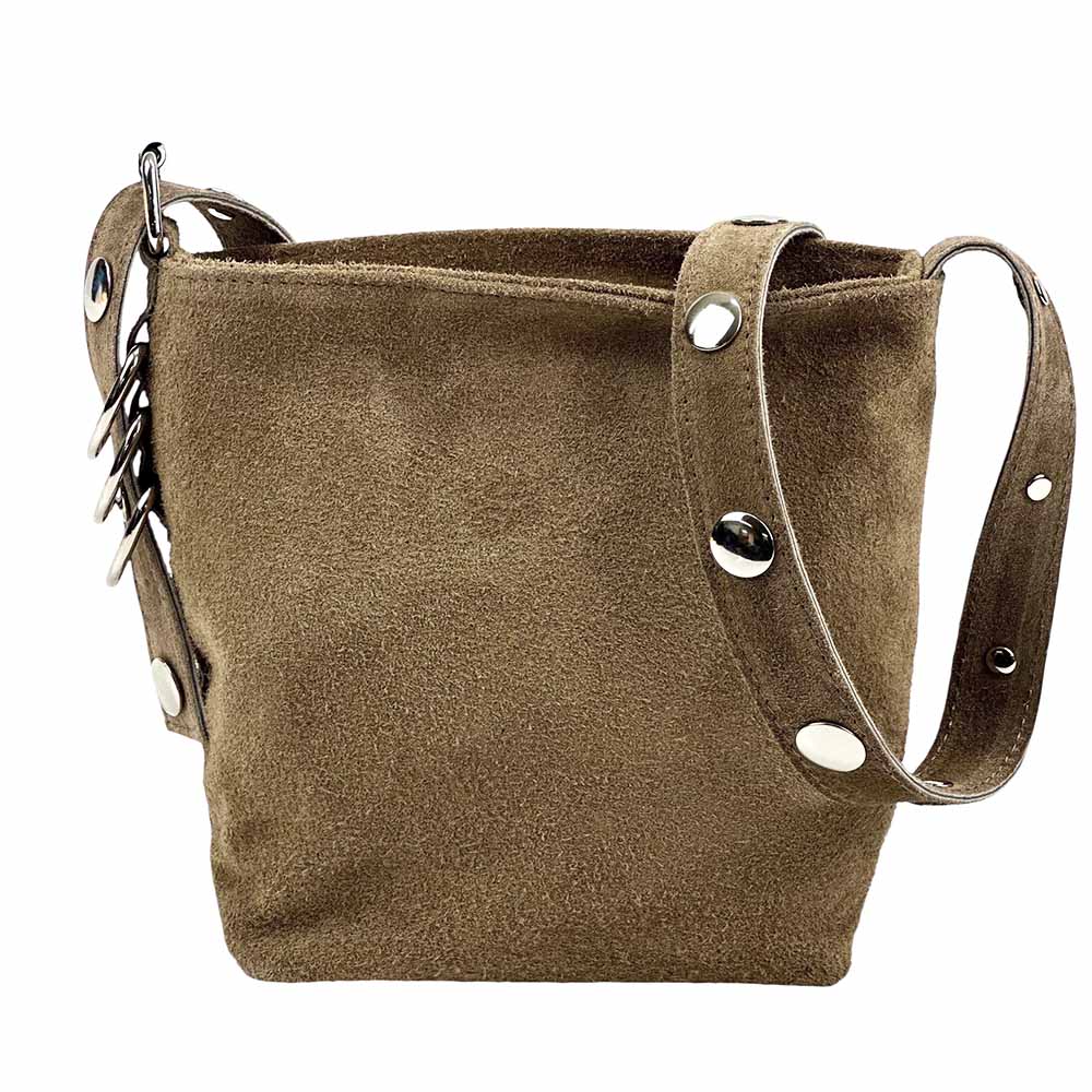 Mia Leather Shoulder Bag - Made In Italy