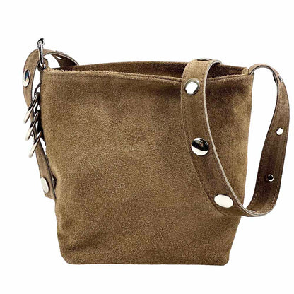 Mia Leather Shoulder Bag - Made In Italy