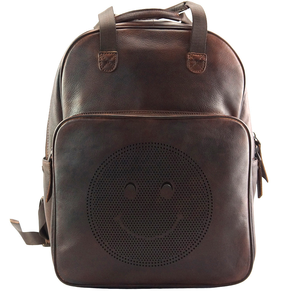 Alessandro Vintage Leather Backpack - Made In Italy