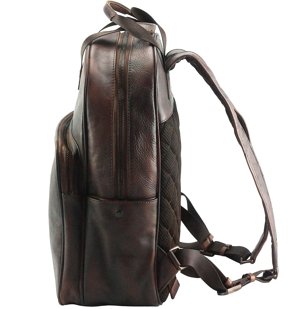 Alessandro Vintage Leather Backpack - Made In Italy