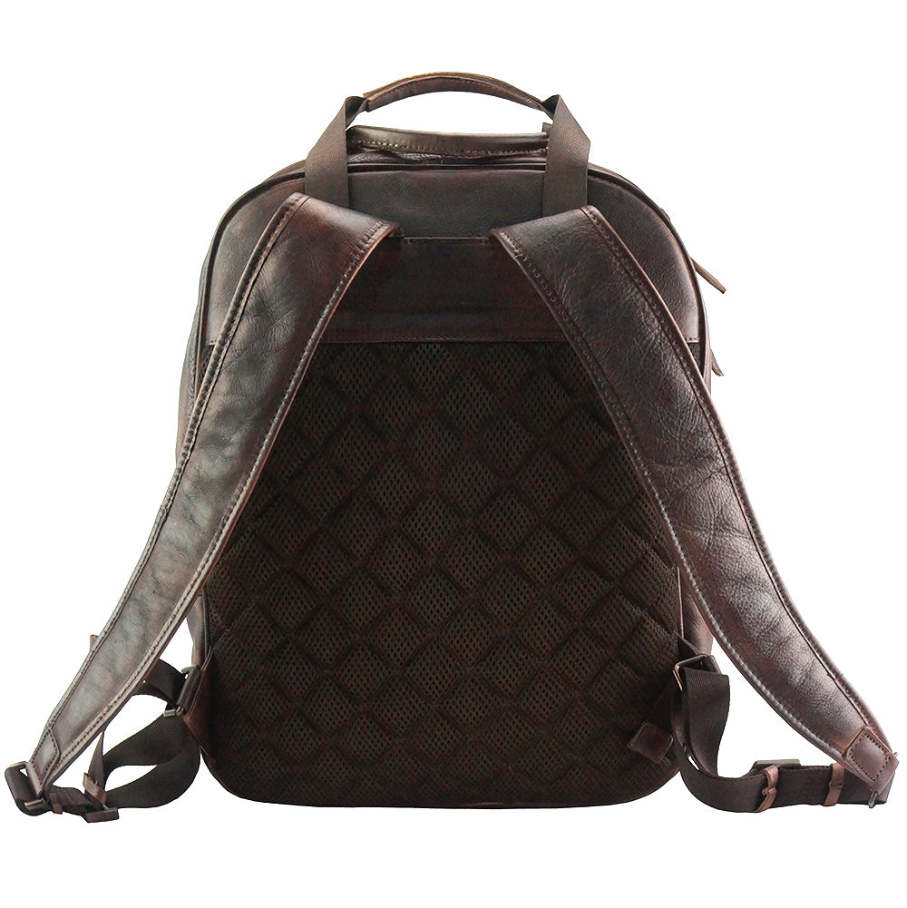 Alessandro Vintage Leather Backpack - Made In Italy