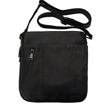 Oscar Cross body leather bag - Made In Italy