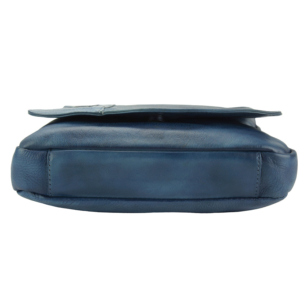 Igor Messenger Flap leather bag - Made In Italy