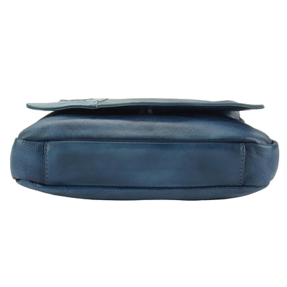 Igor Messenger Flap leather bag - Made In Italy