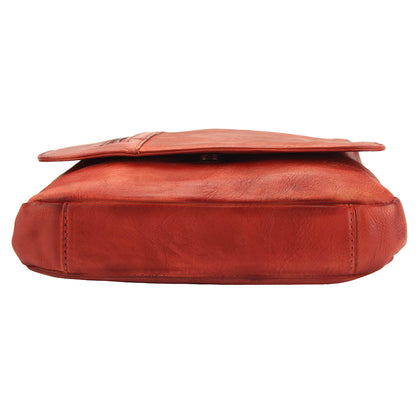 Igor Messenger Flap leather bag - Made In Italy