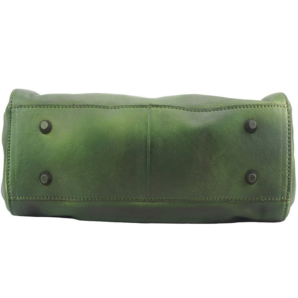 Peekaboo leather-handbag - Made In Italy