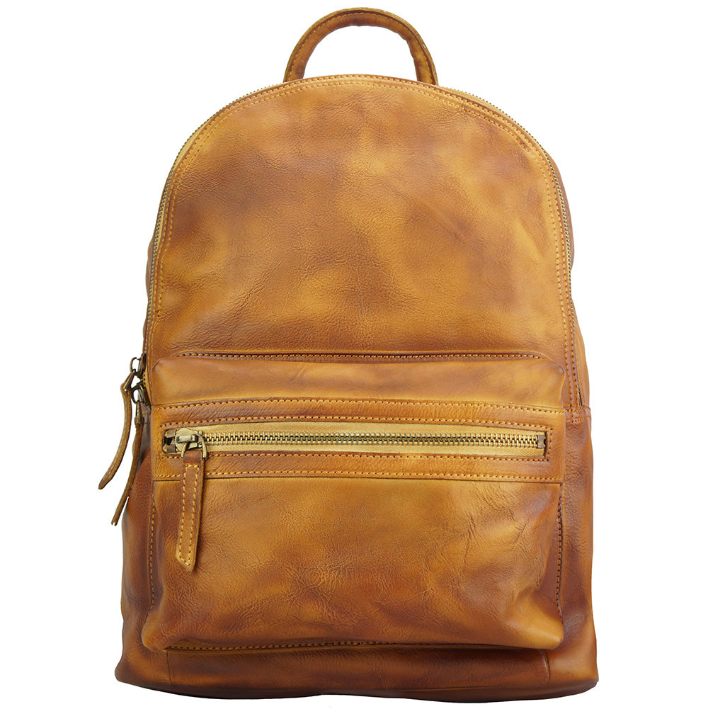 Josh Backpack in vintage calfskin - Made In Italy