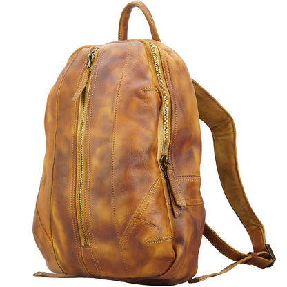 Armando Backpack in Vintage Calfskin - Made In Italy