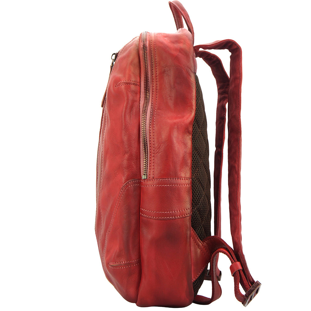 Armando Backpack in Vintage Calfskin - Made In Italy